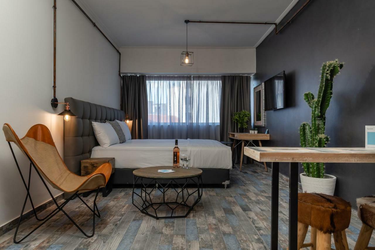 Superb Industrial Style Lodge Heart Of Athens Luaran gambar